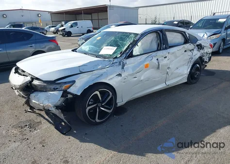 2021 Honda Accord Sport Special Edition из США, поврежденный, VIN 1HGCV1F42MA041441